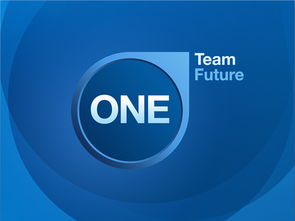 商務藍色文字動畫PPT模板